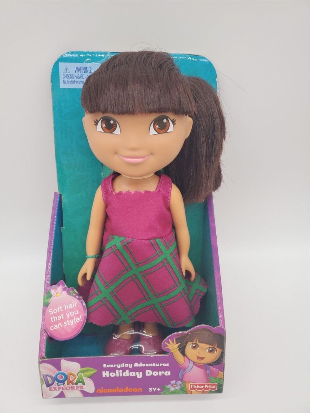 Dora the Explorer - Holiday Dora Doll - 8" W3717